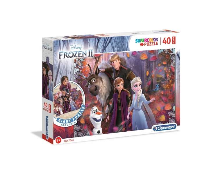 Rompecabezas Clementoni - Piso de 40 piezas - Frozen 2 (25464)