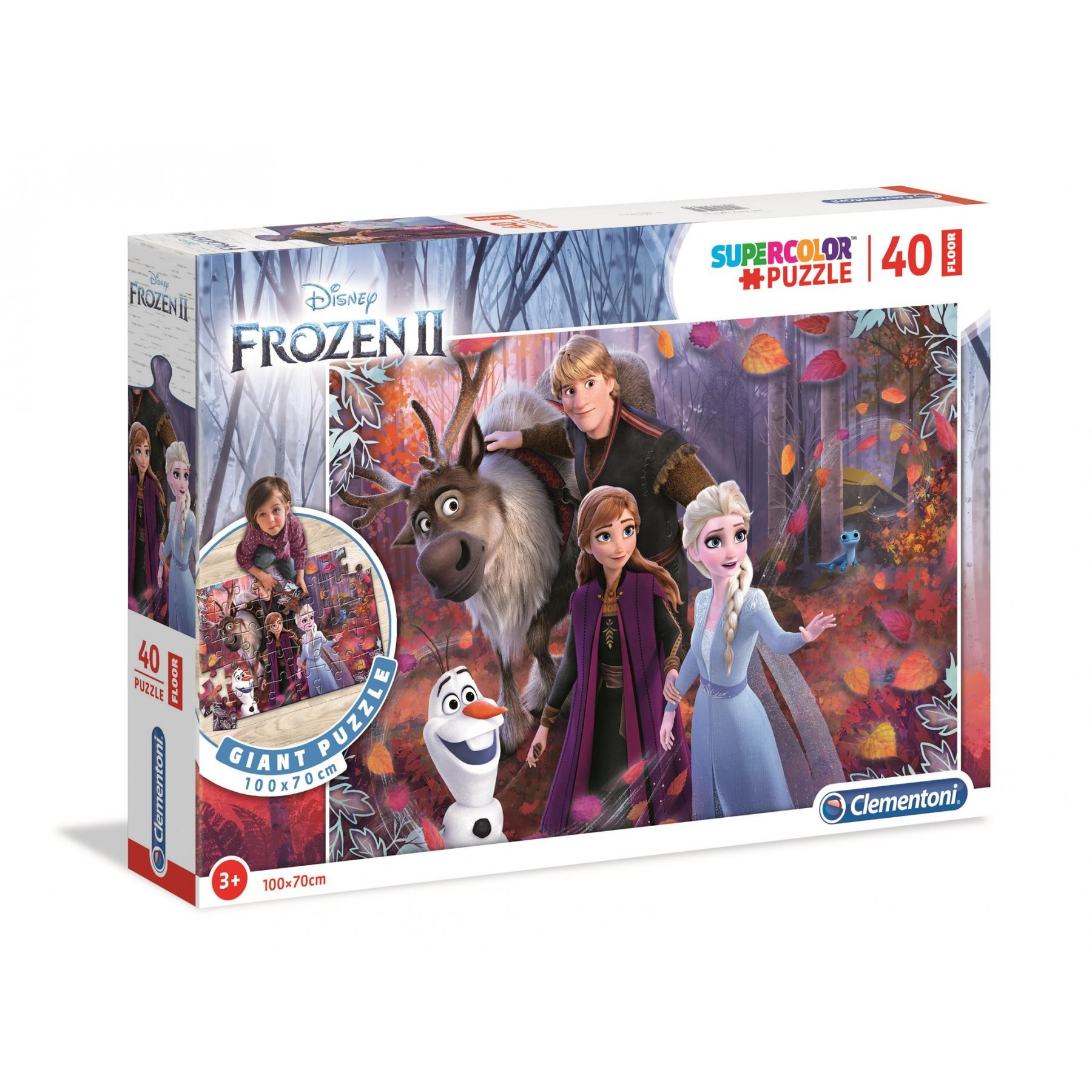 Clementoni - Floor Puzzle 40 pcs - Frozen 2 (25464)