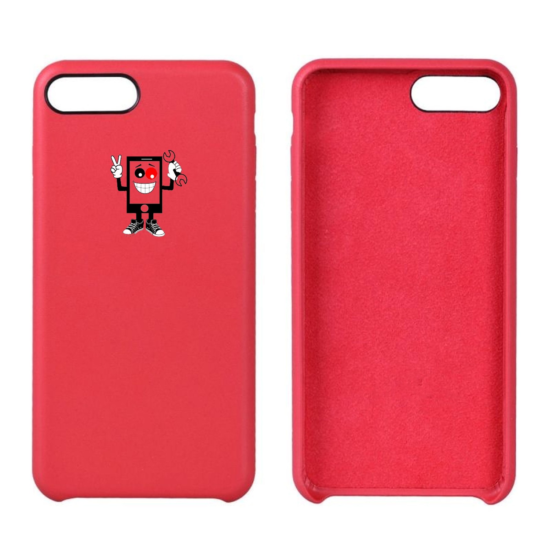 Funda Carcasa De Cuero Para iPhone 7 8 7 Plus 8 Plus - Diseño Original