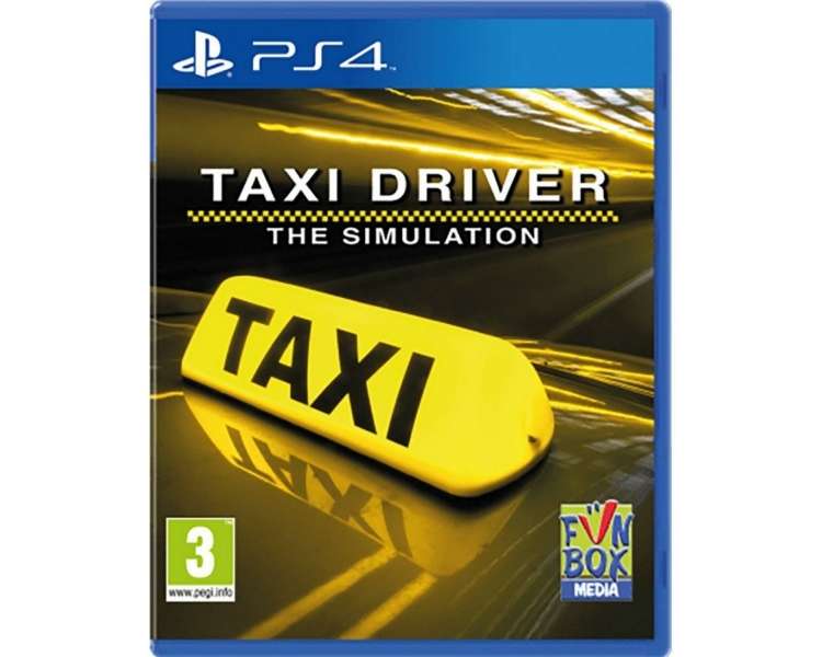 Taxi Driver, The Simulation, Juego para Consola Sony PlayStation 4 , PS4