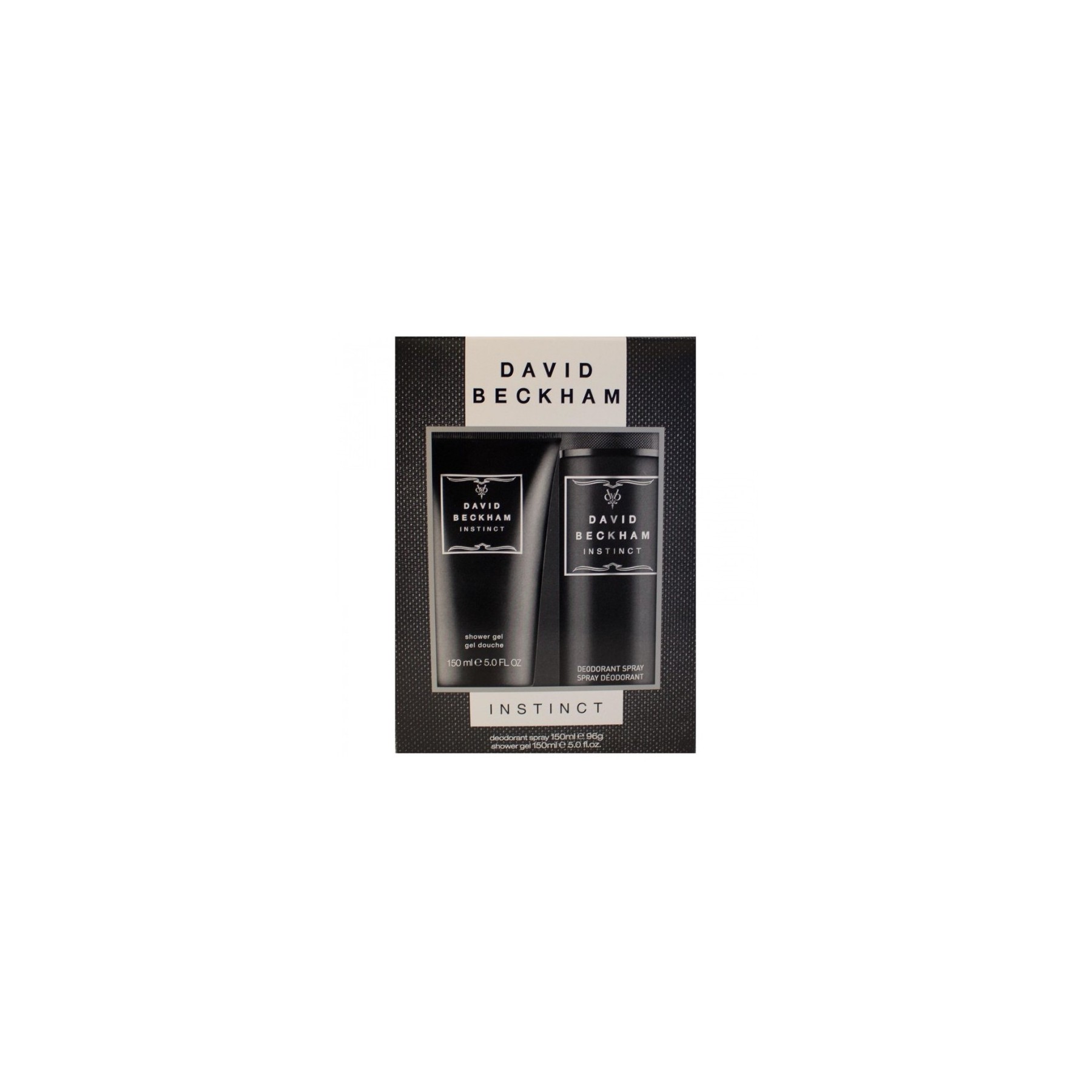 David Beckham - Instinct Deo Spray 150 ml + Shower Gel 150 ml - Giftset