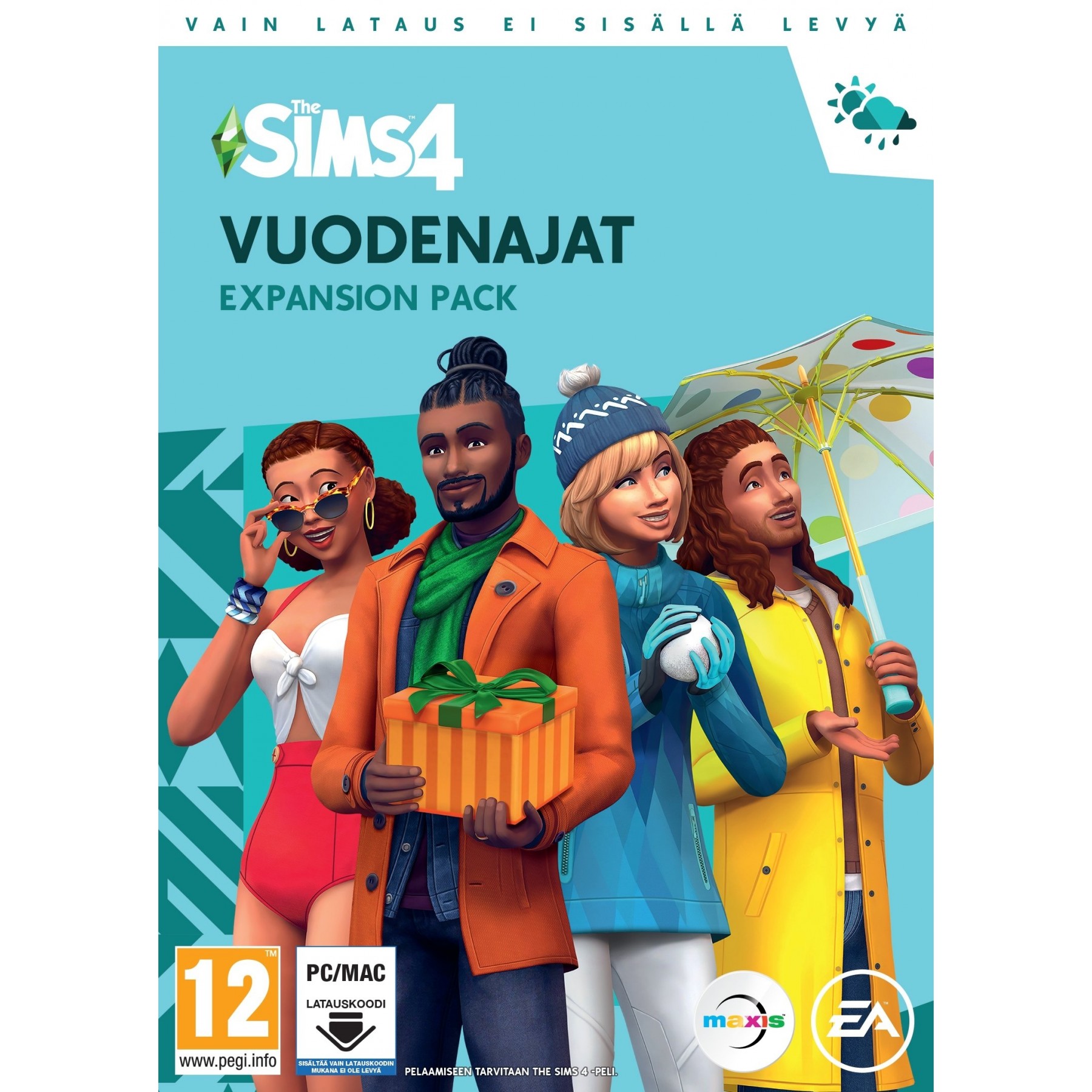 The Sims 4, Vuodenajat (FIN), Juego para PC