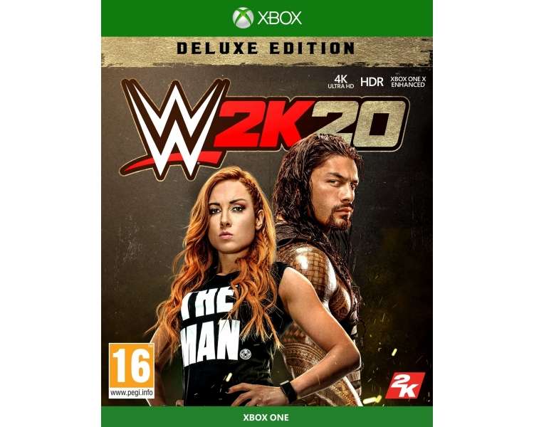 WWE 2K20: Deluxe Edition, Juego para Consola Microsoft XBOX One