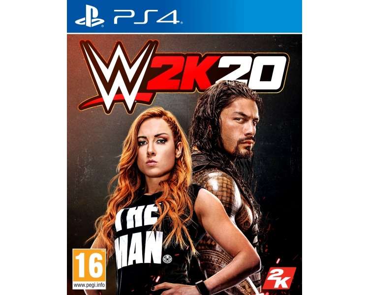 WWE 2K20, Juego para Consola Sony PlayStation 4 , PS4