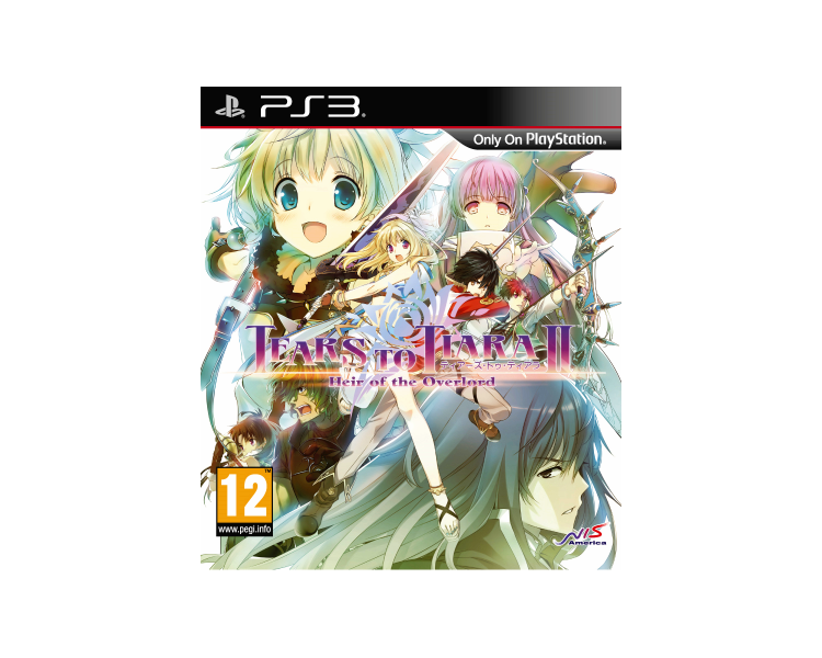 Tears to Tiara 2: Heir of The Overlord, Juego para Consola Sony PlayStation 3 PS3