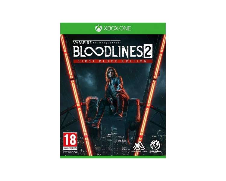 [Preventa] Vampire: The Masquerade Bloodlines 2 (First Blood Edition) /XONE Juego para Consola Microsoft XBOX One [Lanzamiento 31/12/2024]