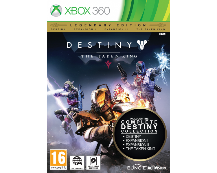Destiny: The Taken King, Legendary Edition, Juego para Consola Microsoft XBOX 360