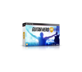 Guitar Hero: Live with Guitar Controller, Juego para Consola Sony PlayStation 3 PS3