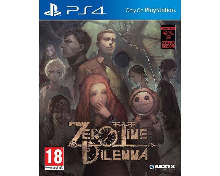 Zero Time Dilemma, Juego para Consola Sony PlayStation 4 , PS4