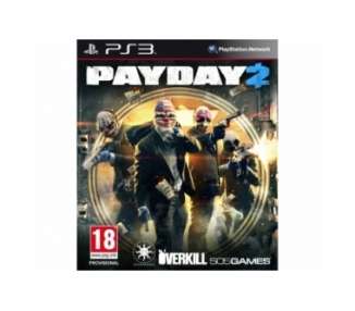 Payday 2, Juego para Consola Sony PlayStation 3 PS3