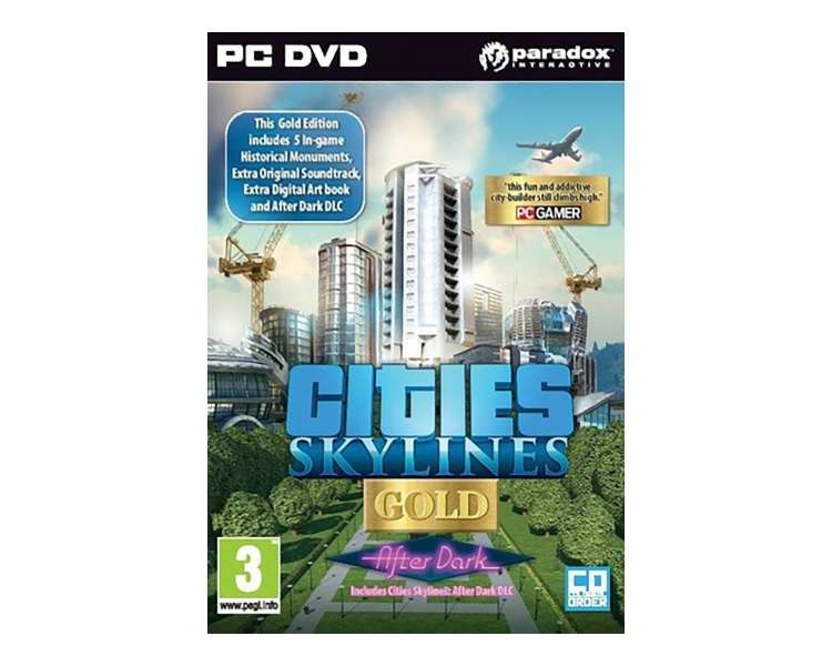 Cities: Skylines Gold Edition (Includes After Dark DLC)