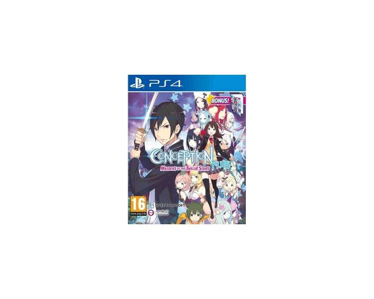Conception Plus: Maiden Of The Twelve Stars, Juego para Consola Sony PlayStation 4 , PS4