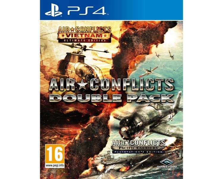 Air Conflicts: Double Pack, Juego para Consola Sony PlayStation 4 , PS4