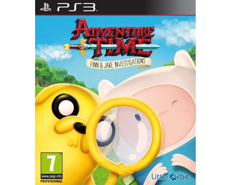 Adventure Time: Finn and Jake Investigations, Juego para Consola Sony PlayStation 3 PS3