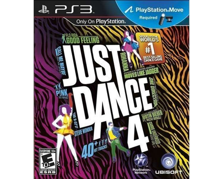 Just Dance 4 (PlayStation Move) (Import), Juego para Consola Sony PlayStation 3 PS3