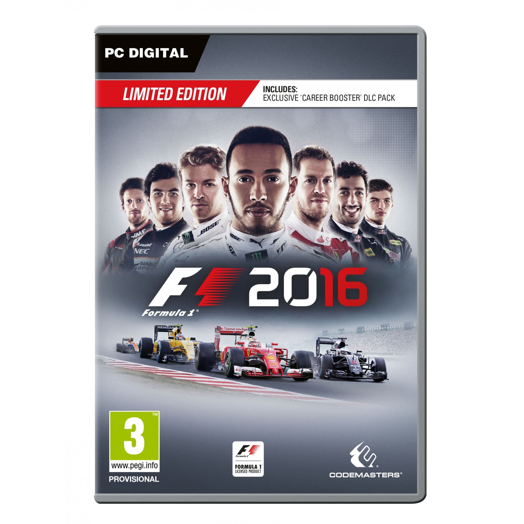 F1 2016 (Limited Edition), Juego para PC