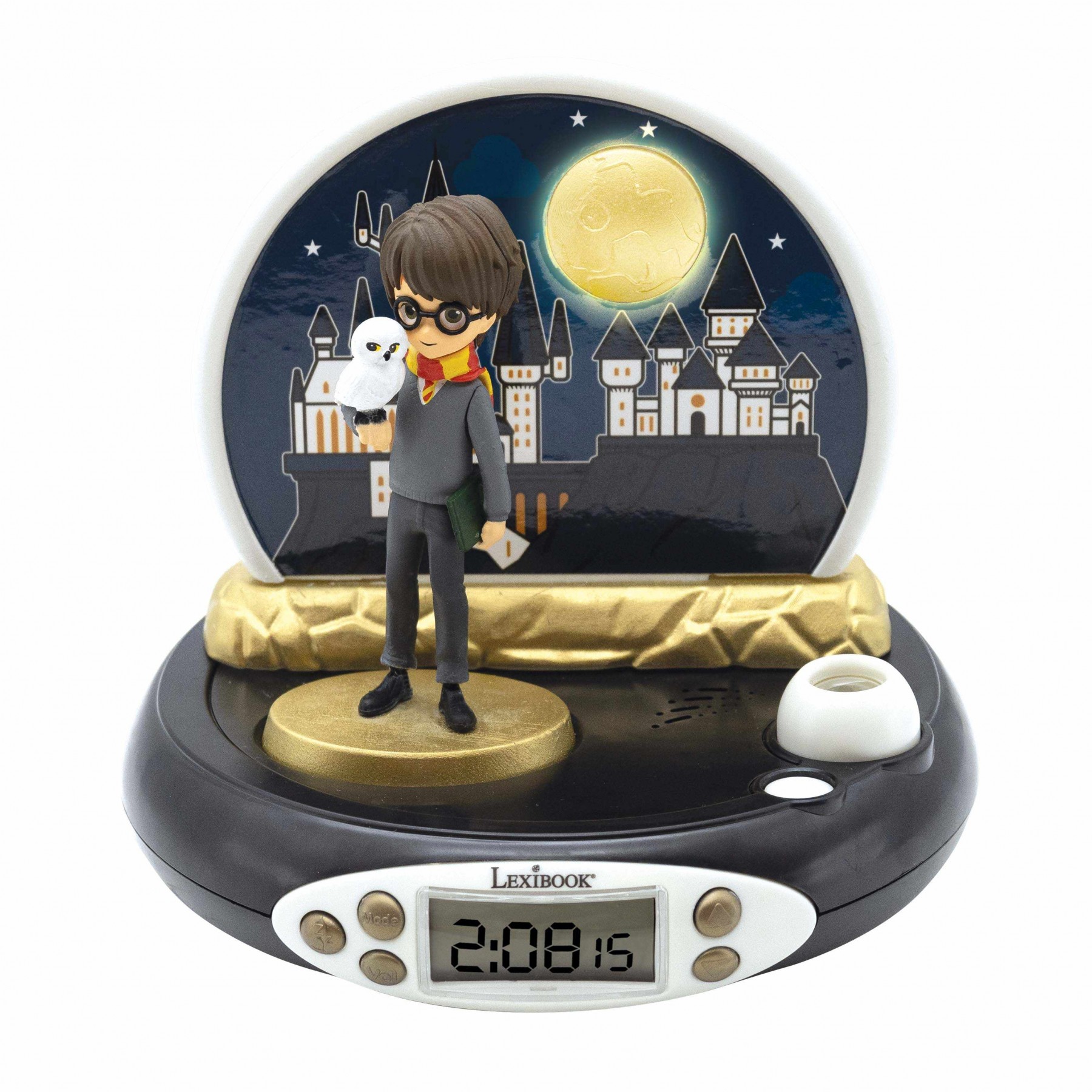 Lexibook - Harry Potter - 3D Projector Clock w. Magical Sounds (RP500HP)