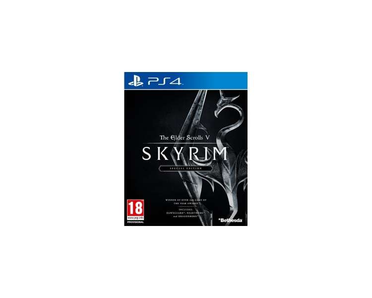 Elder Scrolls V: Skyrim (Special Edition), Juego para Consola Sony PlayStation 4 , PS4