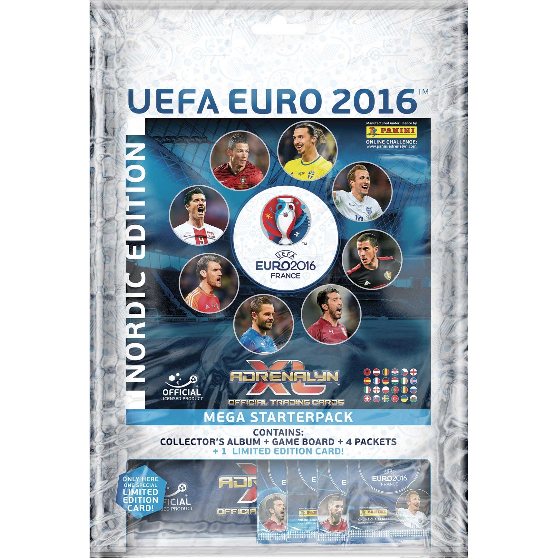 Panini - EURO 2016 Nordic Adrenalin XL - Starter Pack (7258)