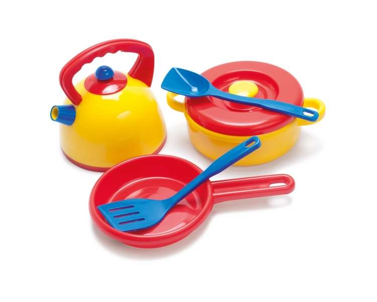 Dantoy - Kettle and Pot Set in Set (4210) (engros)