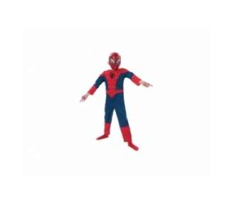 Rubies - Spider-Man Costume with mask and muscle chest - Small (886920)