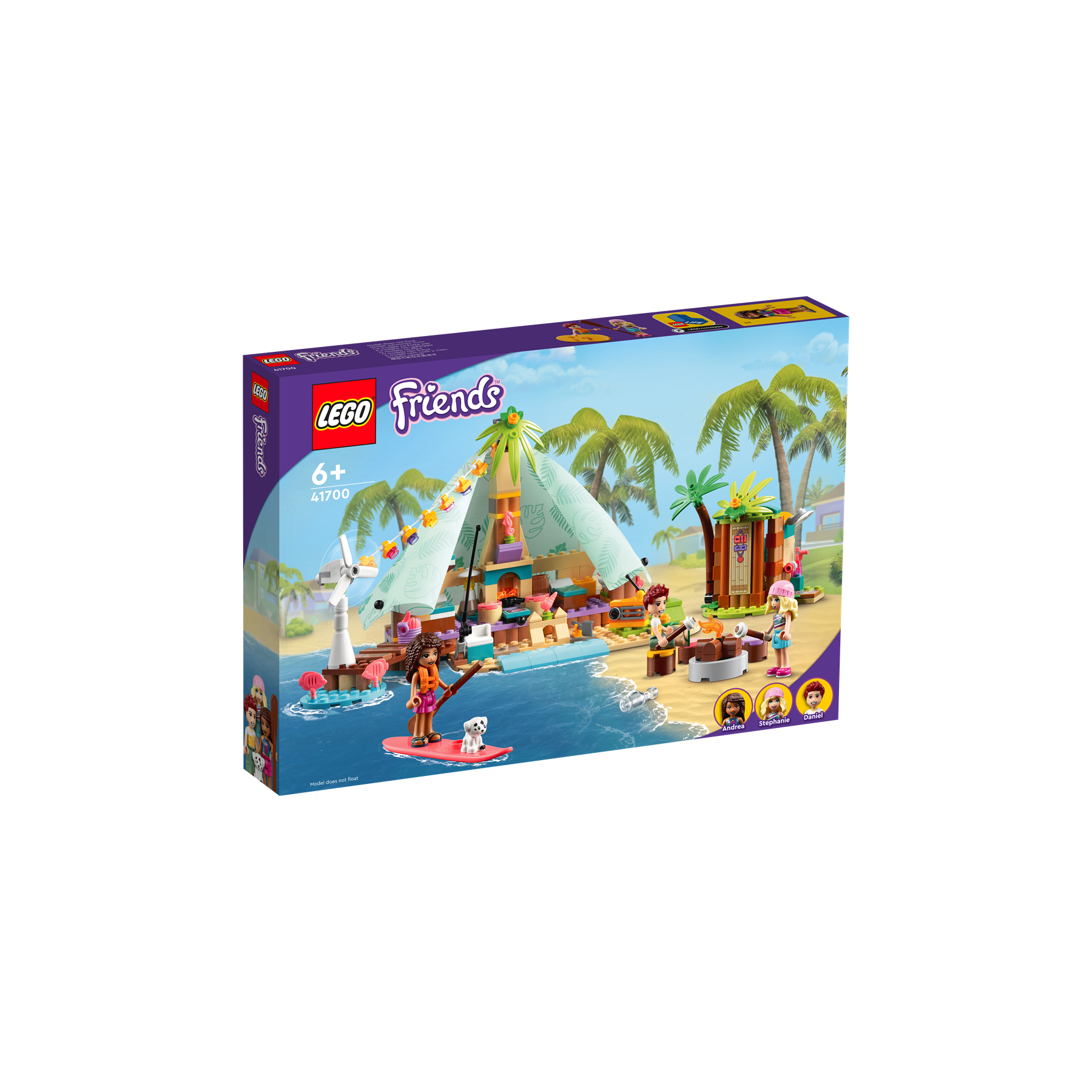 LEGO Friends, Acampada en la Playa (41700)