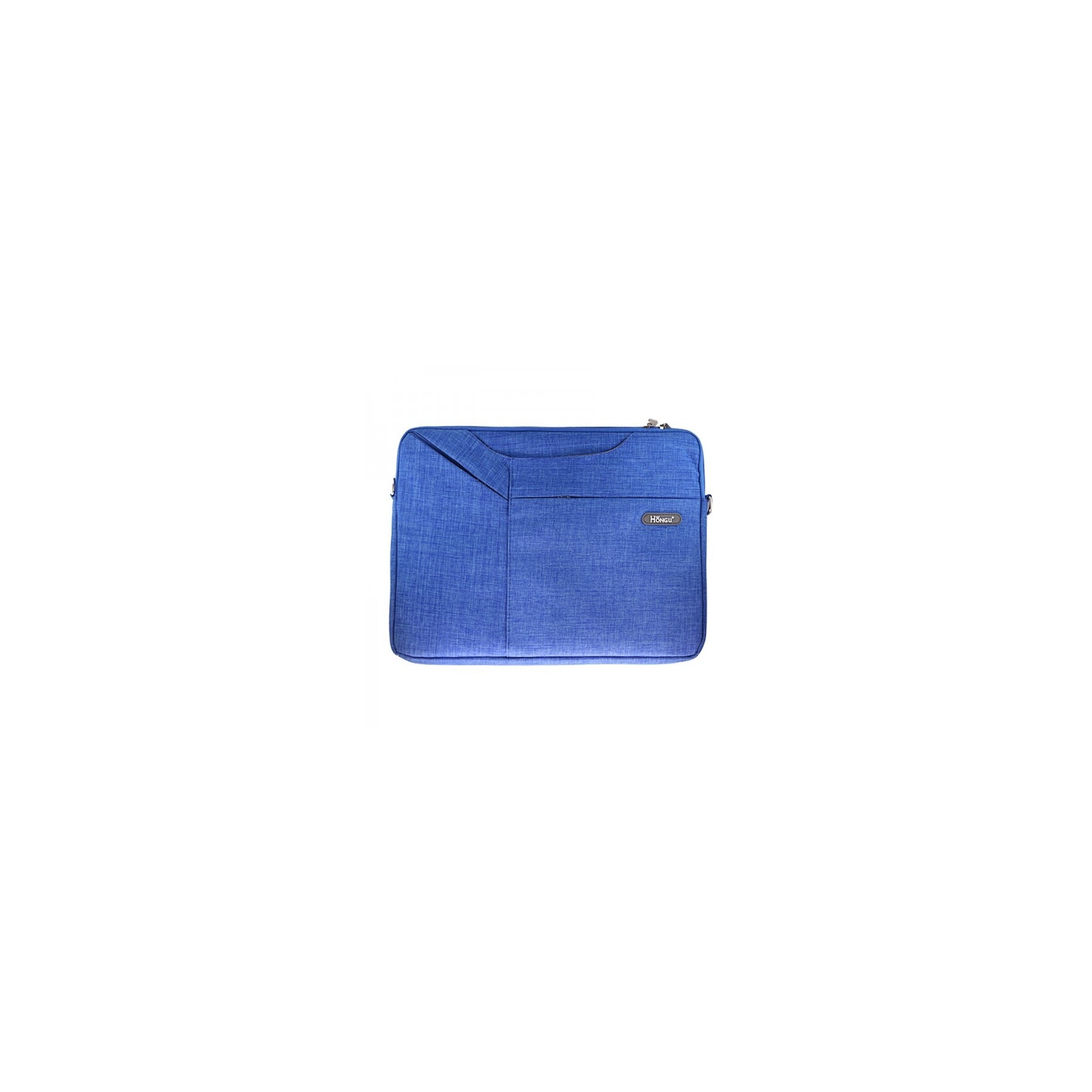 Bolsa Tela con Cremallera Acolchado  para Portatil-Tablet 13"-14" Azul Claro