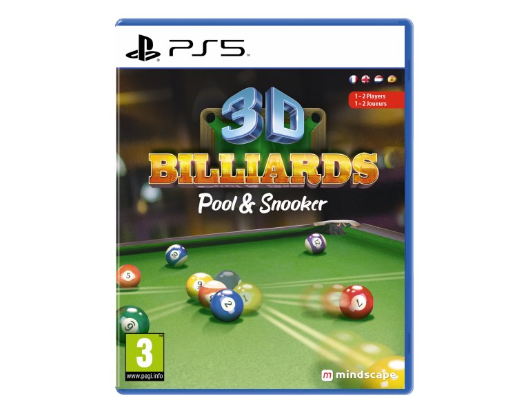 3D Billiards: Pool & Snooker Juego para Consola Sony PlayStation 5 PS5, PAL ESPAÑA