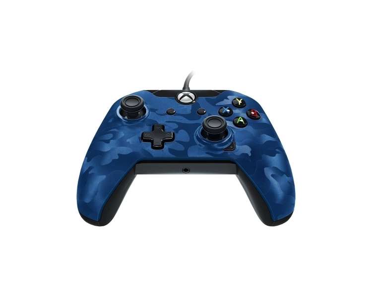 PDP Wired Controller Xbox Series X Blue Camo