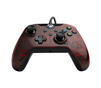 PDP Con Cable Controller Controlador Mando Xbox Series X Rojo