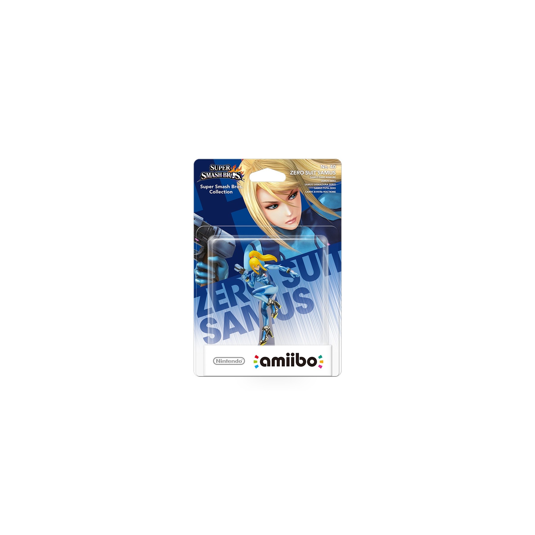Nintendo Amiibo Figurine Zero Suit Samus