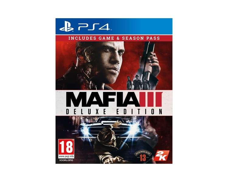 Mafia III (3) - Deluxe Edition: Action-Packed Game for PS4