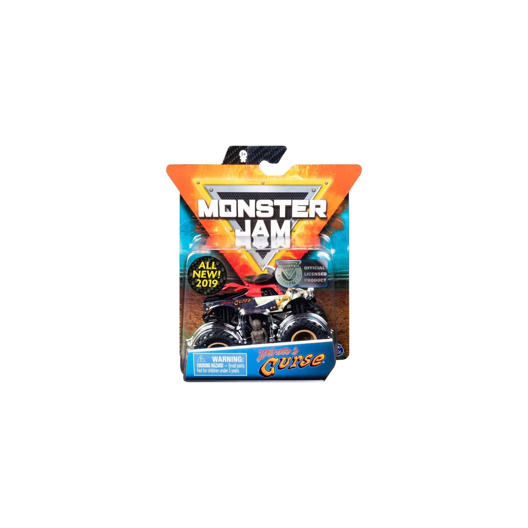 Monster Jam - 1:64 Single Pack - Pirate's Curse (20103401)