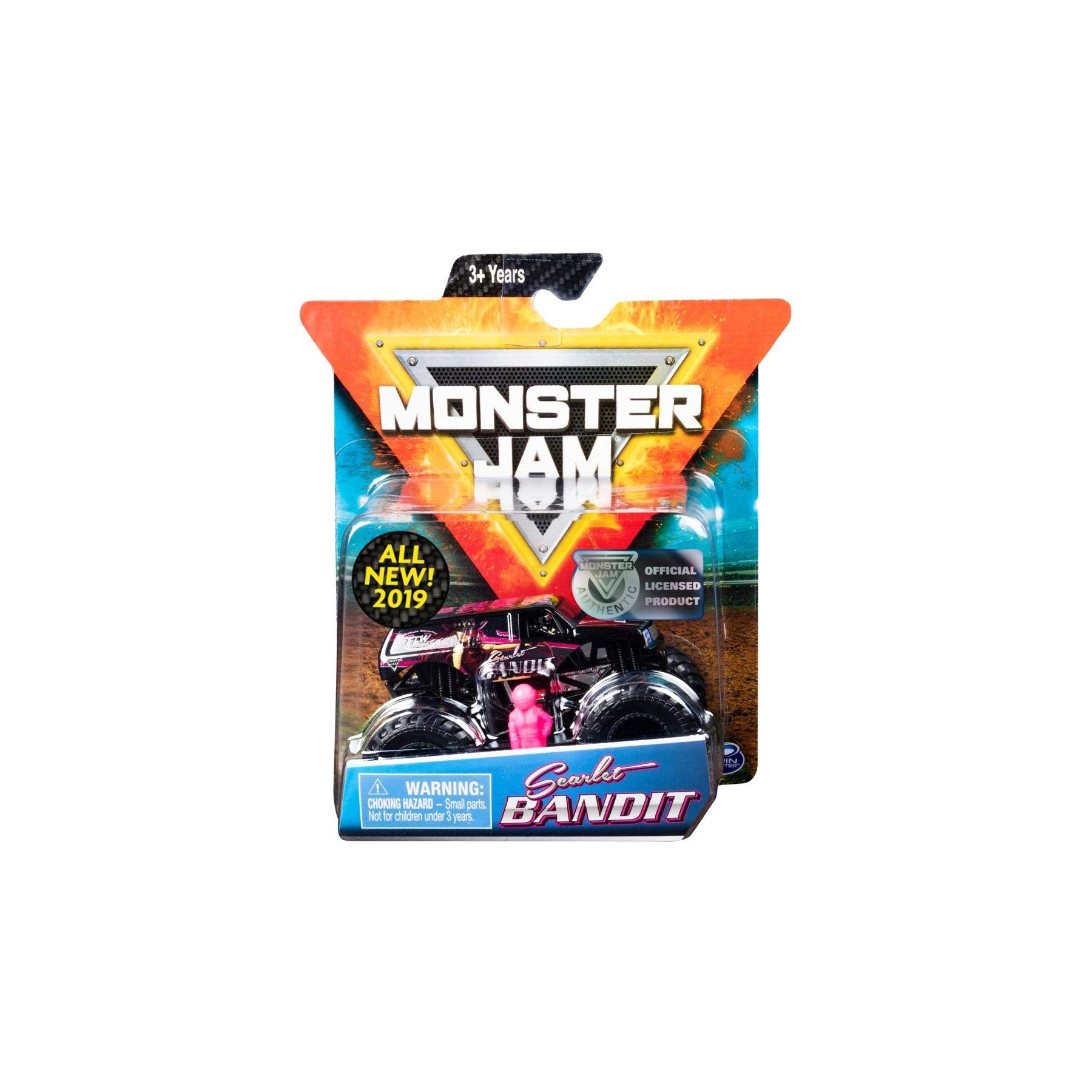 Monster Jam - 1:64 Single Pack - Scarlet Bandit (20105557)