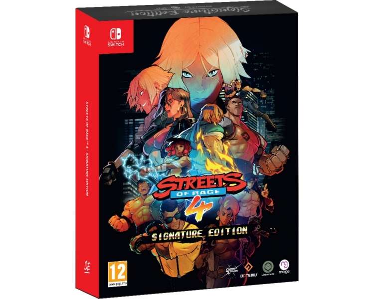Streets of Rage 4 Signature Edition, Juego para Consola Nintendo Switch [ PAL ESPAÑA ]