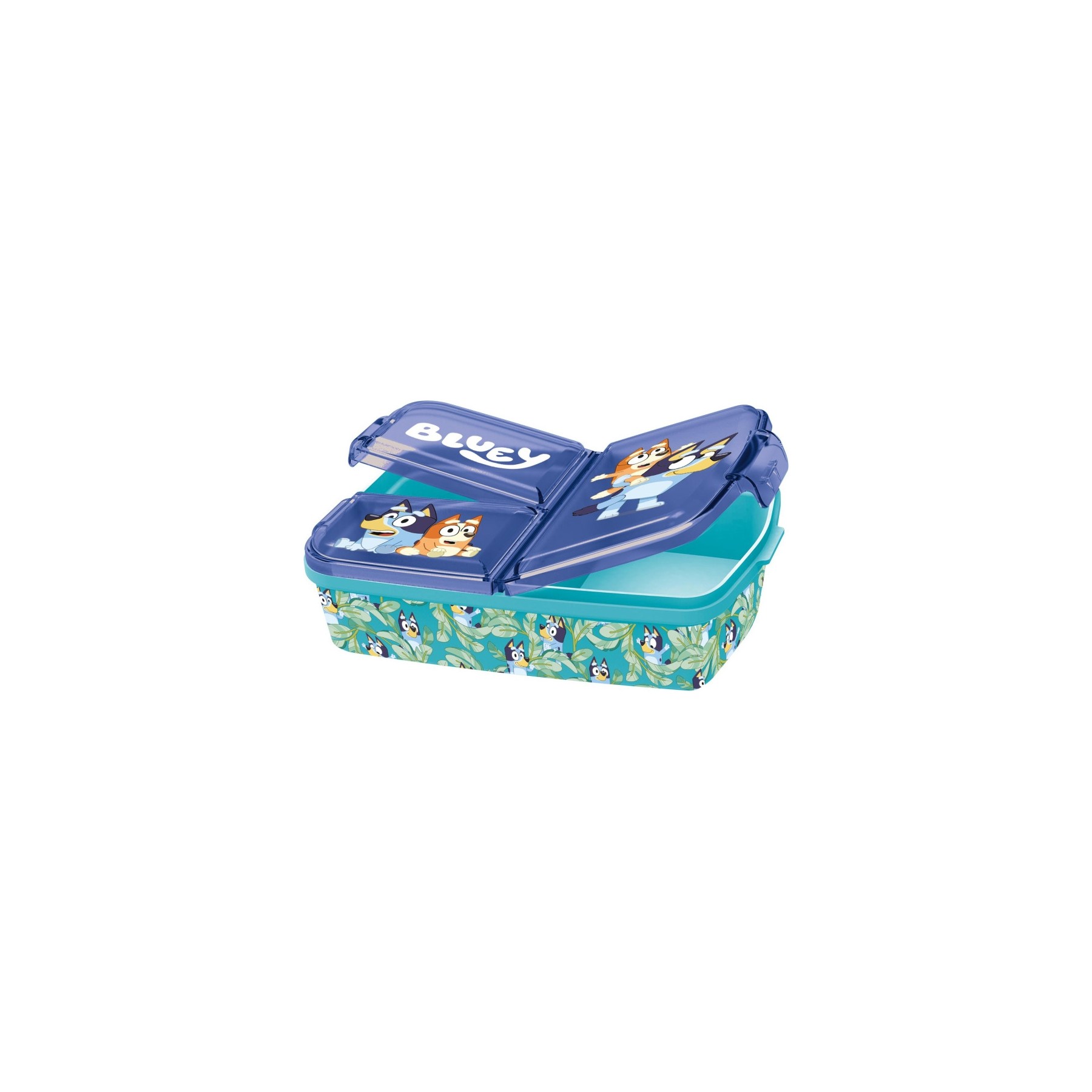Euromic - Multi Compartment Sandwich Box - Bluey (088808735-50620)