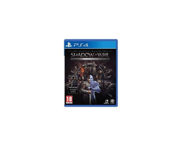 Middle-Earth: Shadow of War, Silver Edition, Juego para Consola Sony PlayStation 4 , PS4