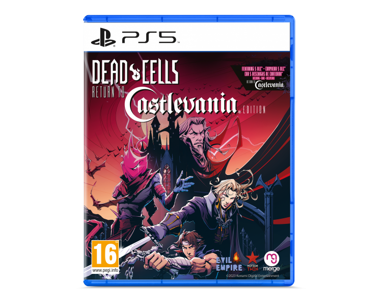 Dead Cells, Return to Castlevania Edition, Juego para Consola Sony PlayStation 5 PS5 [ PAL ESPAÑA ]