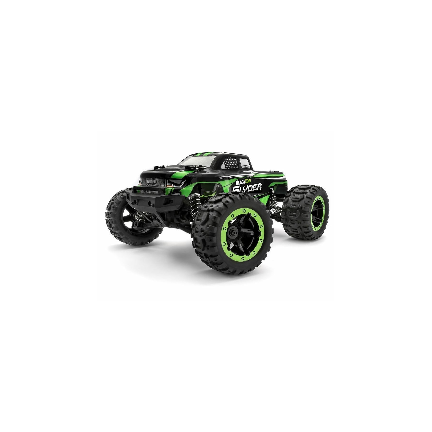 BLACKZON - Slyder MT 1/16 4WD Electric Monster Truck - Green (540100)