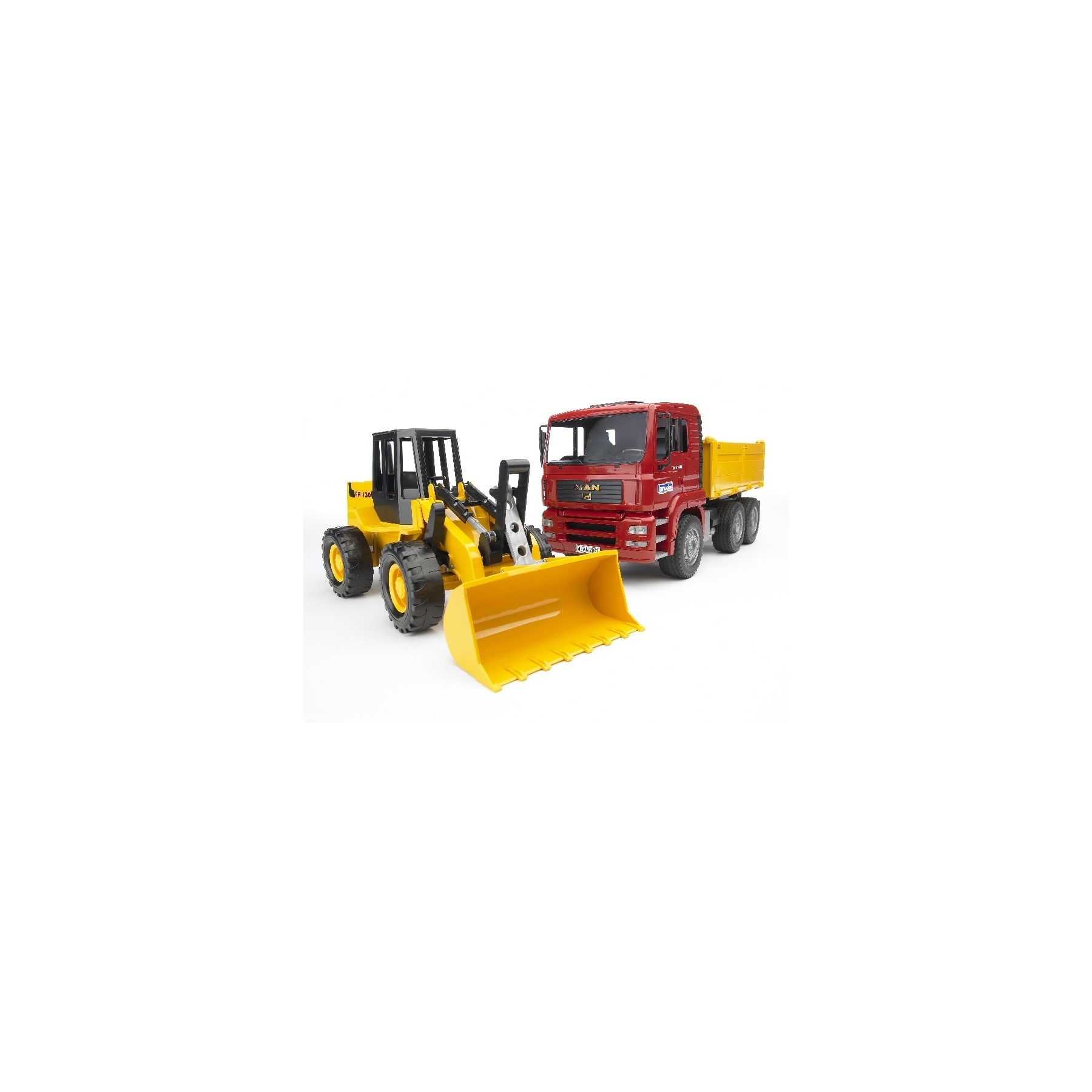 Bruder - MAN TGA Construction Truck And Articulated Loader (BR2752)