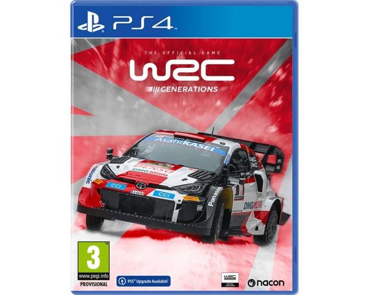 WRC Generations, Juego para Consola Sony PlayStation 4 , PS4