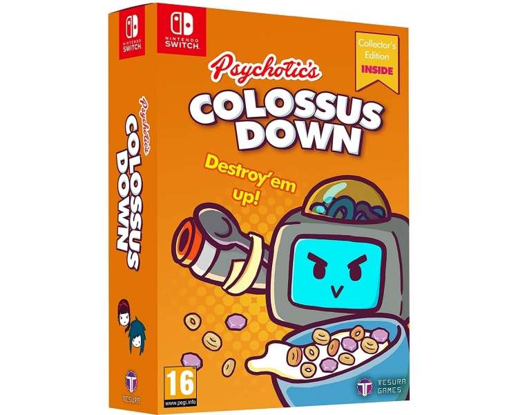 Colossus Down (Destroy’em Up Edition), Juego para Consola Nintendo Switch [ PAL ESPAÑA ]