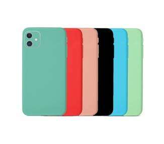 Funda Silicona Suave IPhone 11 con Protector Camara 3D - 7 Colores