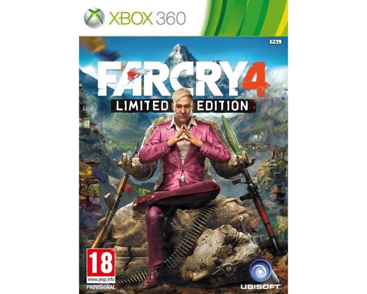 Far Cry 4, Limited Edition, Juego para Consola Microsoft XBOX 360