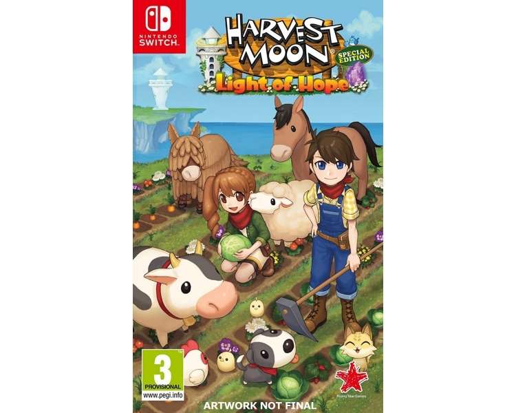 Harvest Moon: Light of Hope, Juego para Consola Nintendo Switch