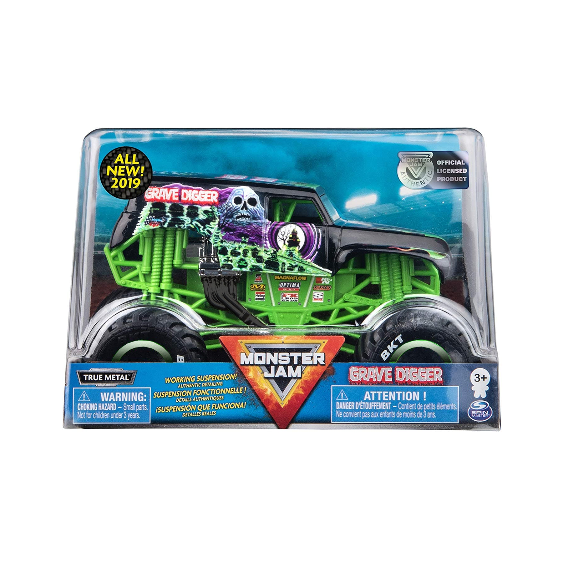 Monster Jam - 1:24 Collector Truck - Grave Digger (20120672)