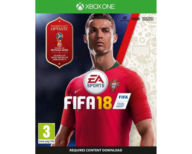 FIFA 18 (Nordic), Juego para Consola Microsoft XBOX One