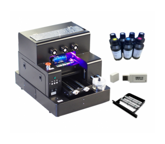 Apokin Maquina de Impresión Personalización Fundas UV Tamaño A4