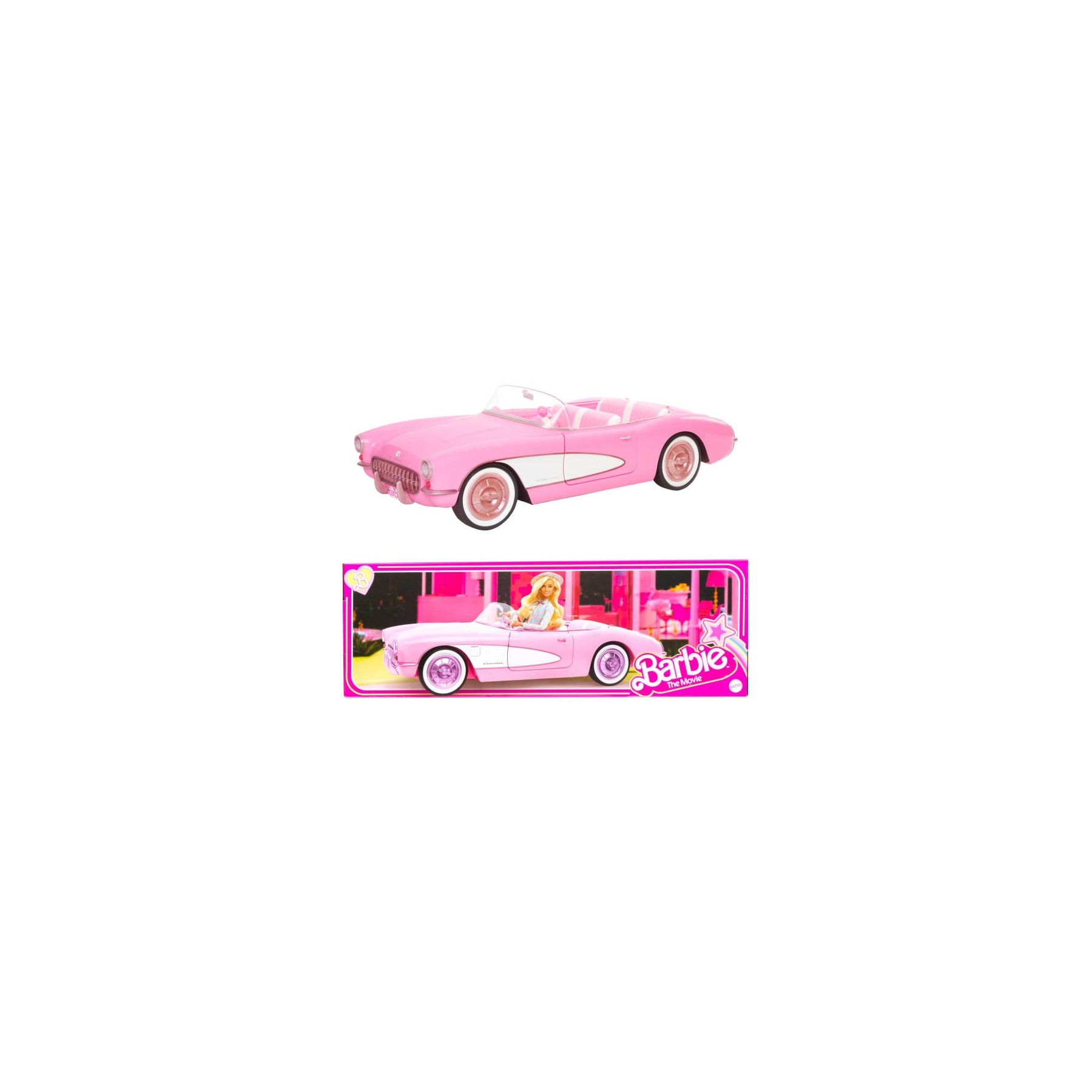 Barbie - Movie Collectible Pink Corvette (HPK02)