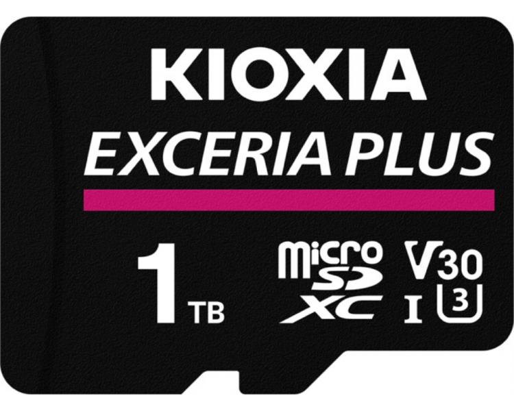 MICRO SD KIOXIA 1TB EXCERIA PLUS UHS-I C10 R98 CON ADAPTADOR